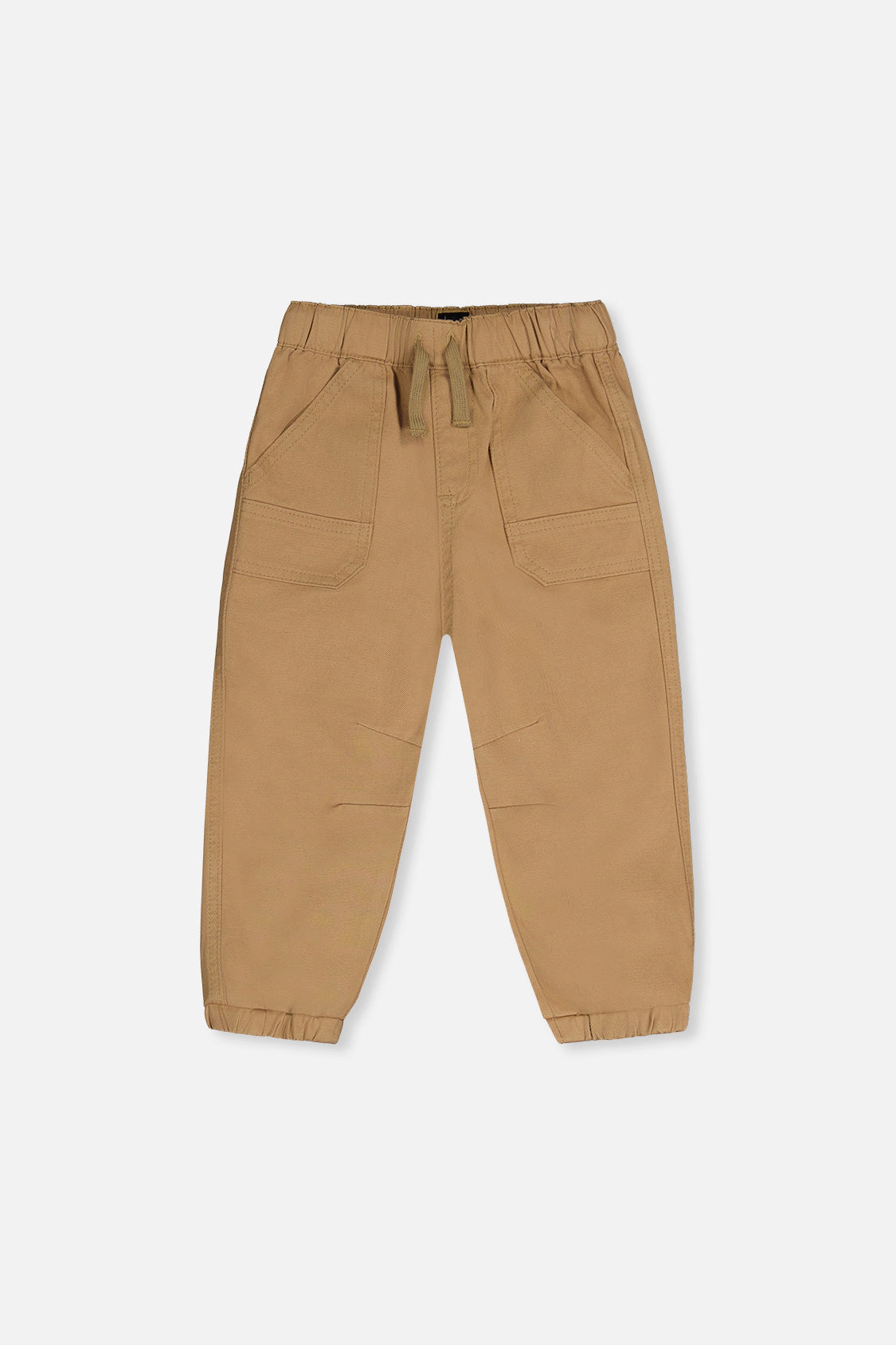 Deux par Boys Stretch Canvas Patch Pocket Jogger Pants