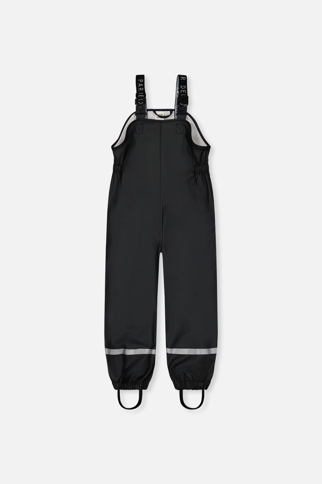 Deux par Unisex Adjustable Suspender Rain Overalls
