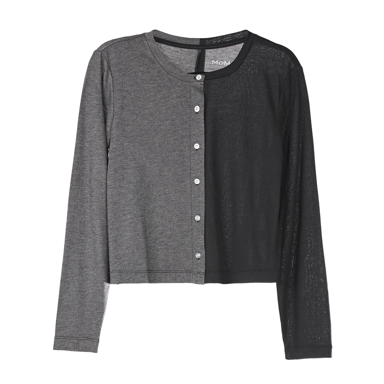 MeMoi Women's Color Block Modal Button-Down Shirt and Capri Set