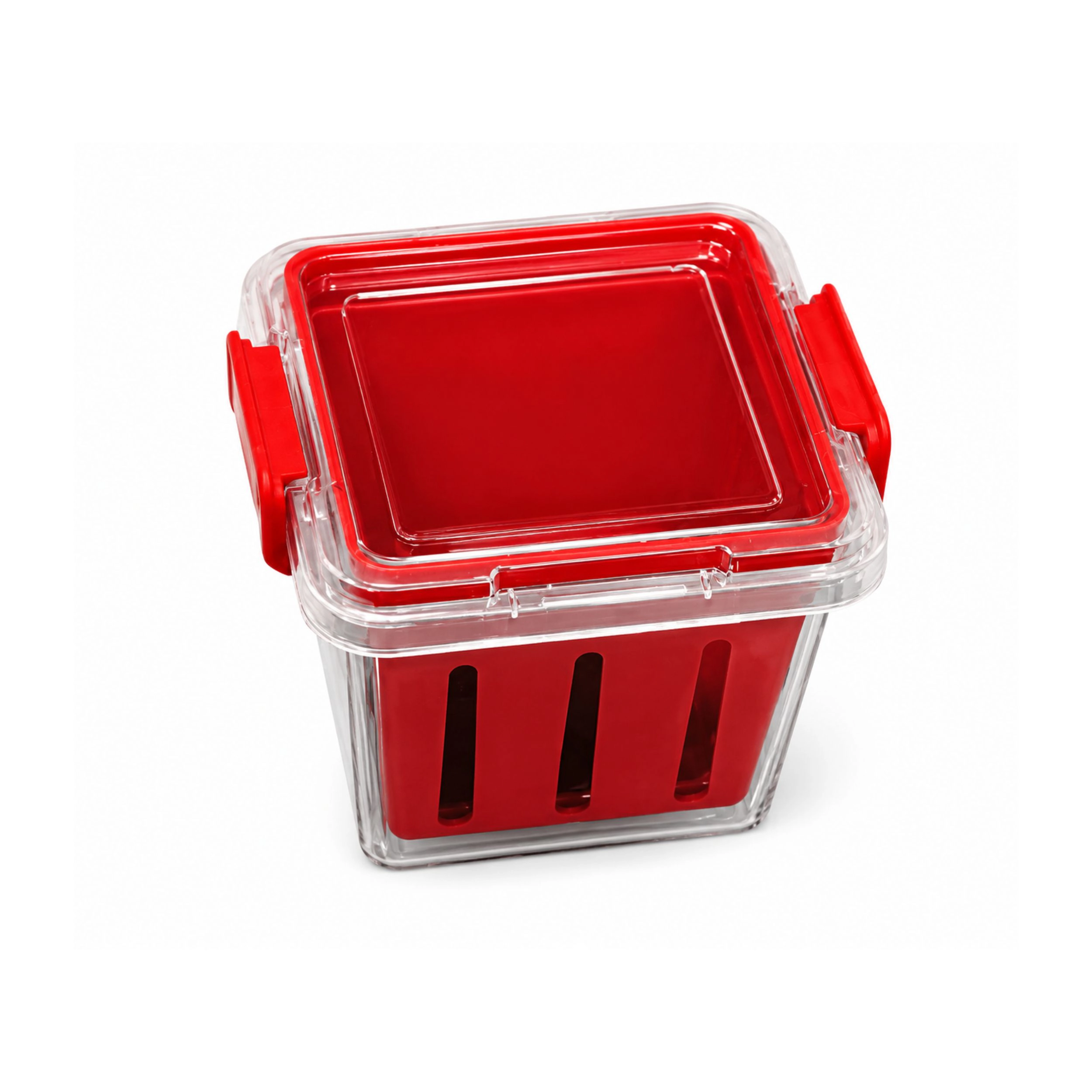 Home Collection Fruit & Vegetable Saver Storage Container with Removable Colander