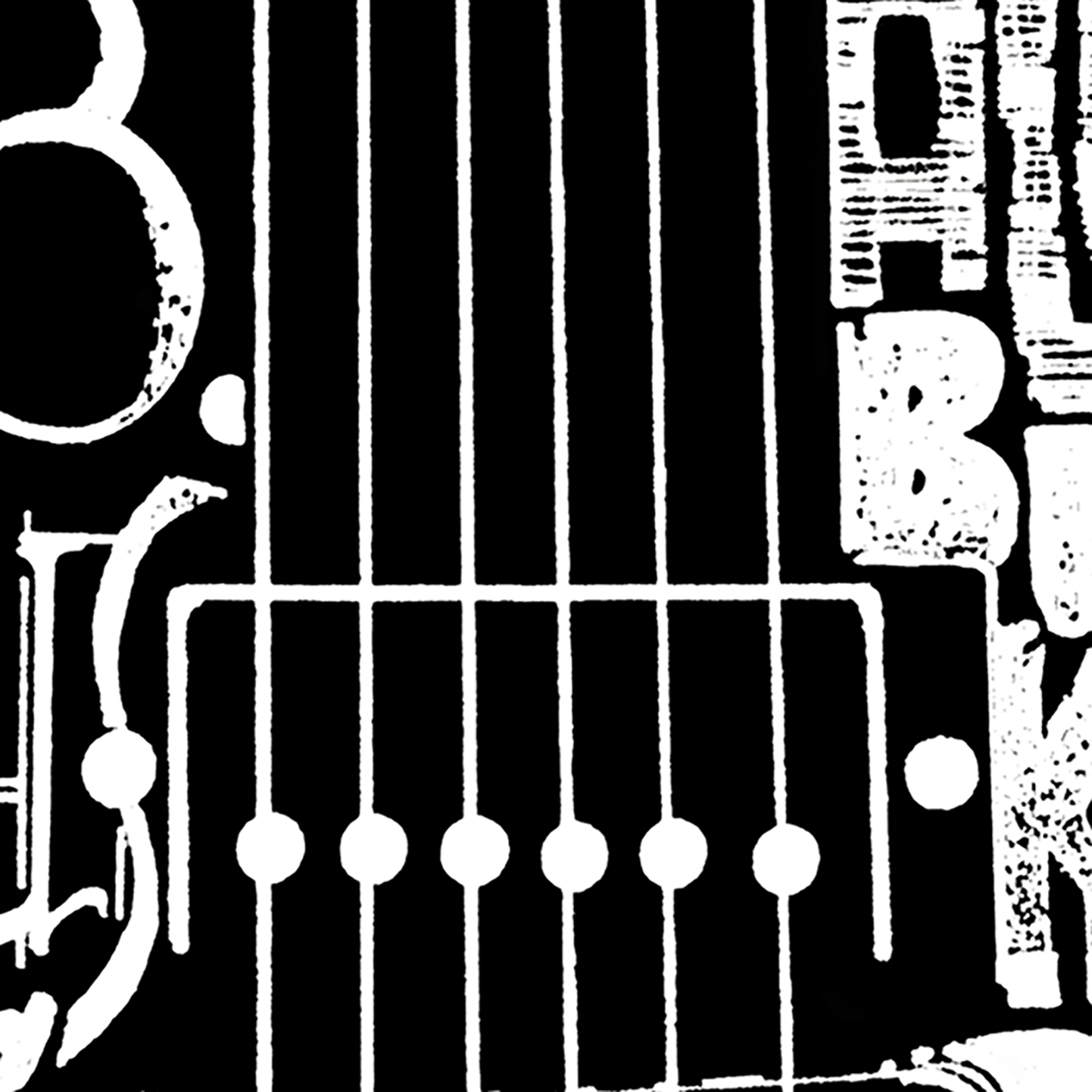 LA Pop Art Men's Word T-Shirt - Rock Guitar Head