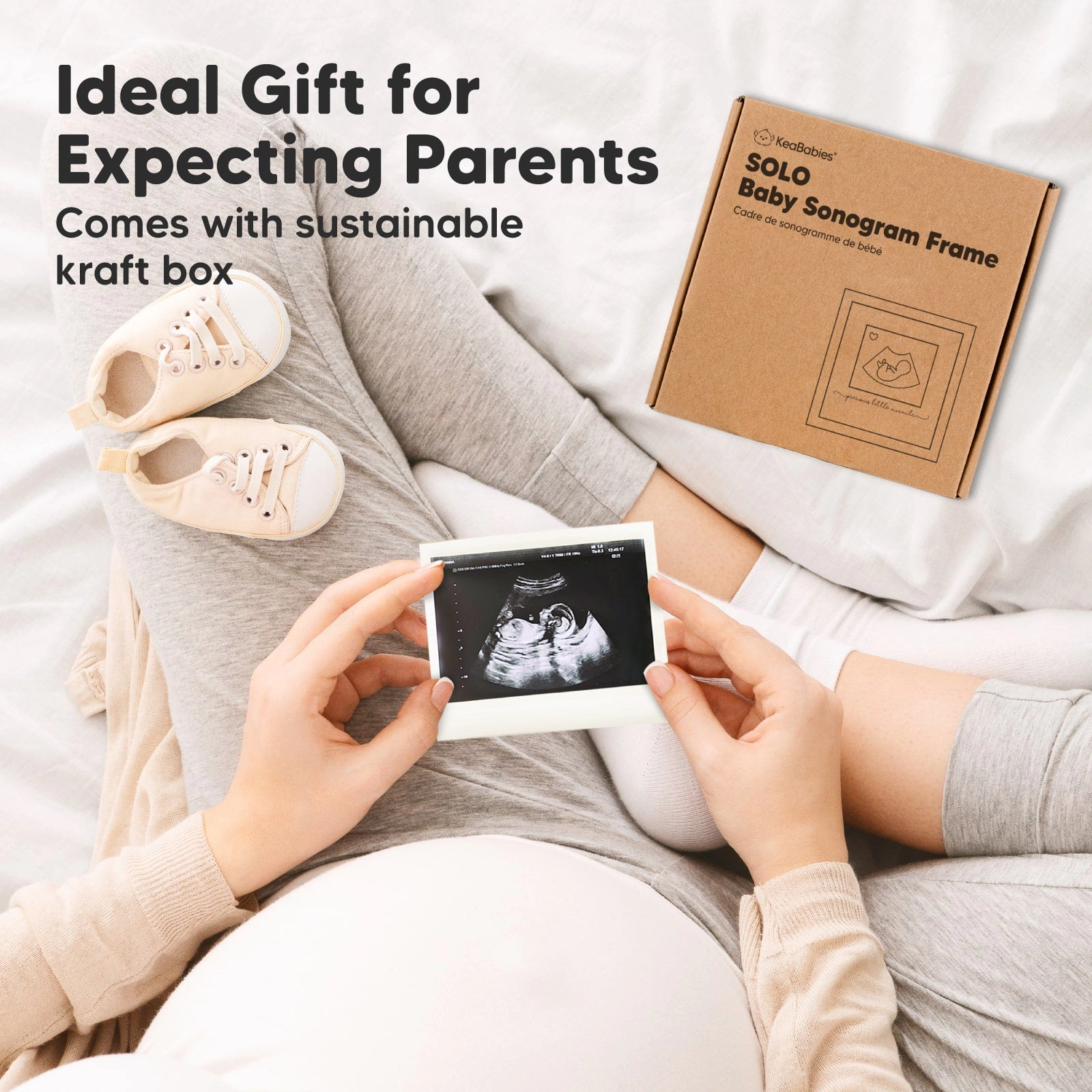 KeaBabies Solo Baby Sonogram Frame