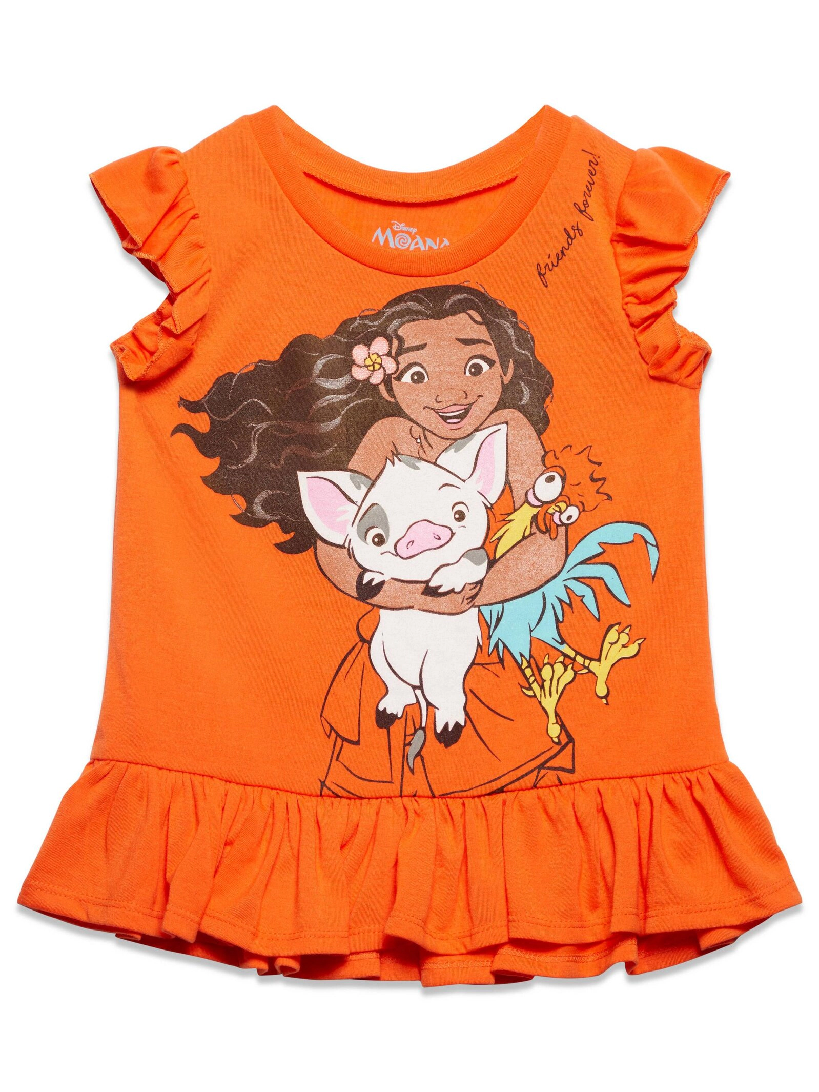 Disney Moana Girls' 2-Piece T-Shirt and Leggings Set