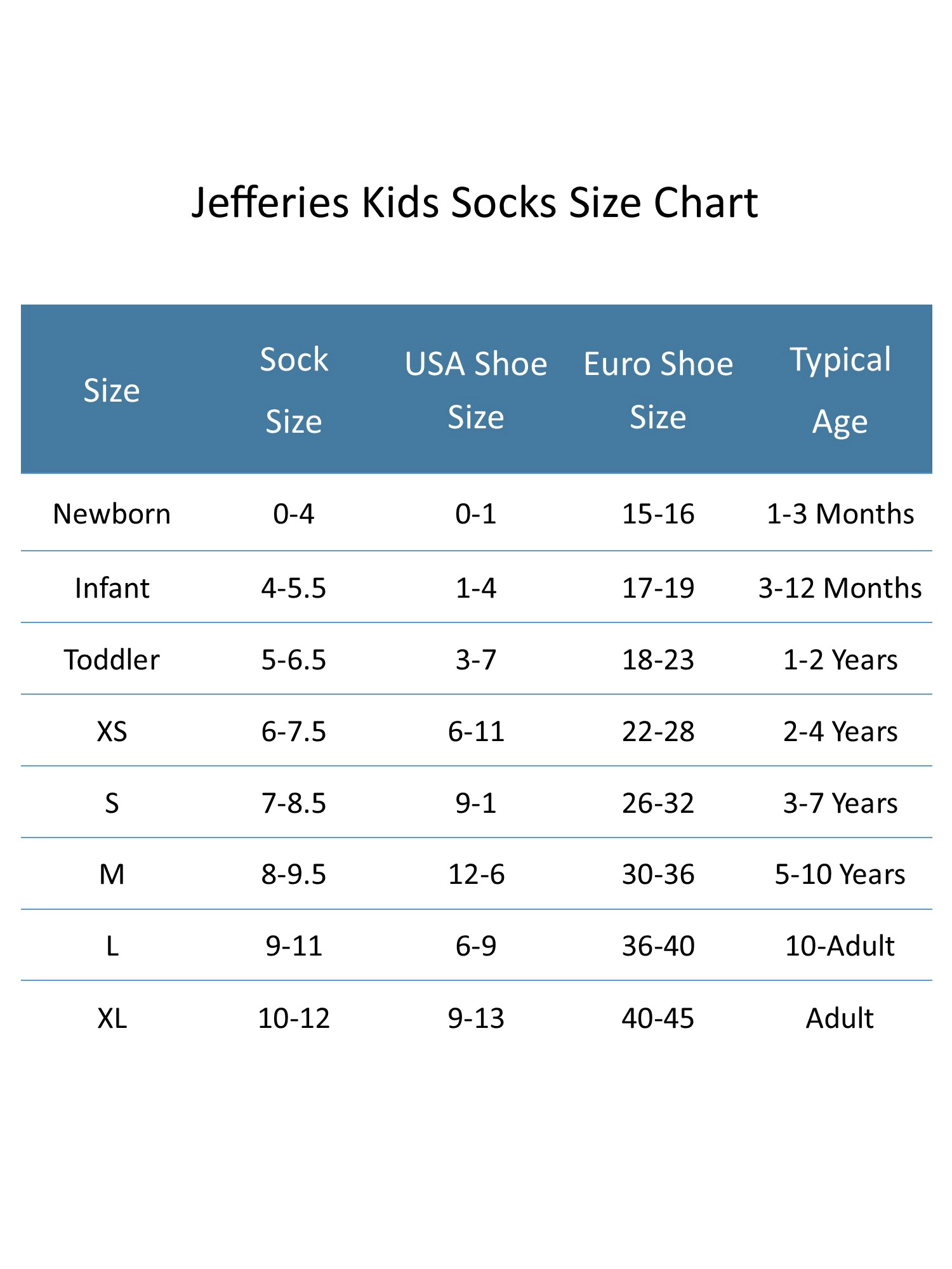 Jefferies Socks Kids' Cotton Ribbed Uniform Crew