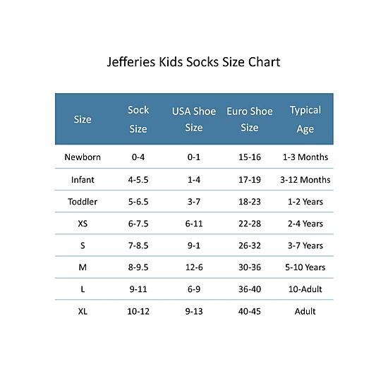 Jefferies Socks Kids' Cotton Seamless Toe Casual Crew Sock (Pack of 3)