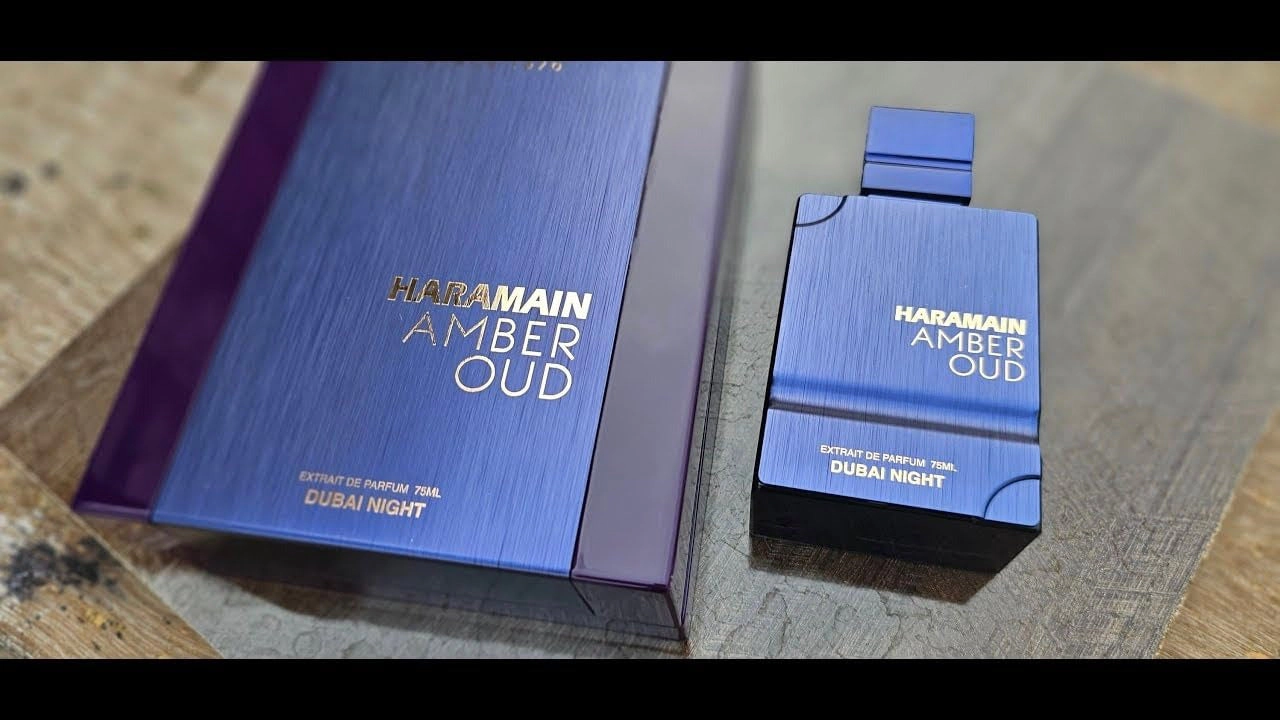 Al Haramain Amber Oud Dubai Night Extrait de Parfum for Men, 2.53 oz Spray