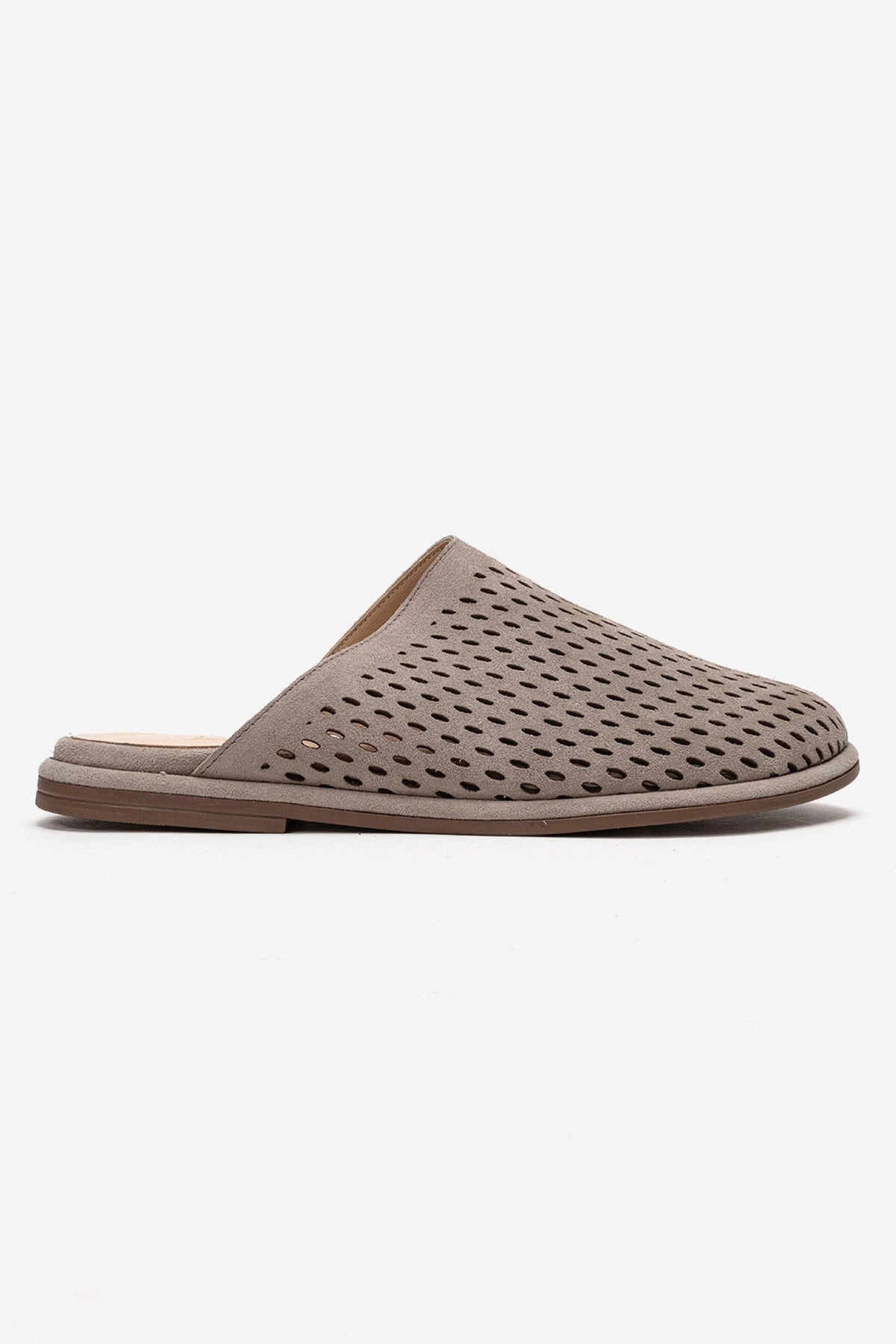Forever & Always Womens Melara Leather Slip On Mules