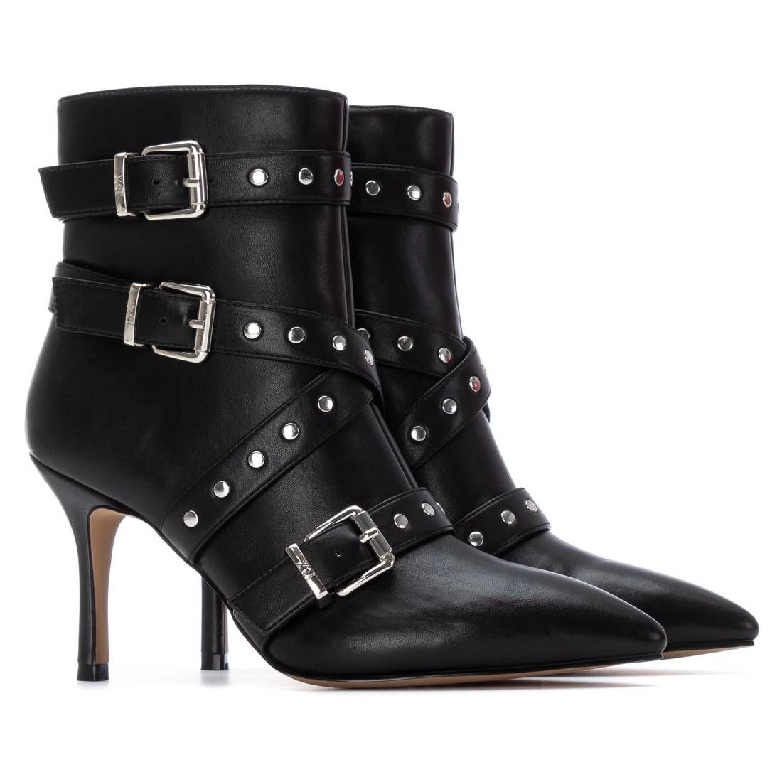XTI Women's Pointed Toe Stiletto Booties