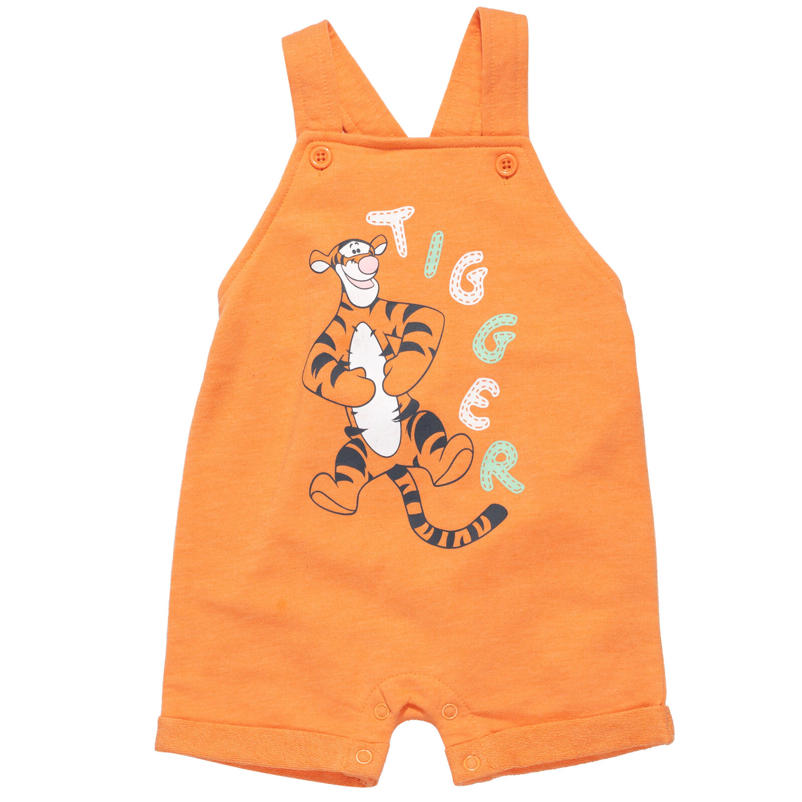 Disney Winnie the Pooh Baby Boys' Shortall and Tee Set with Bucket Hat