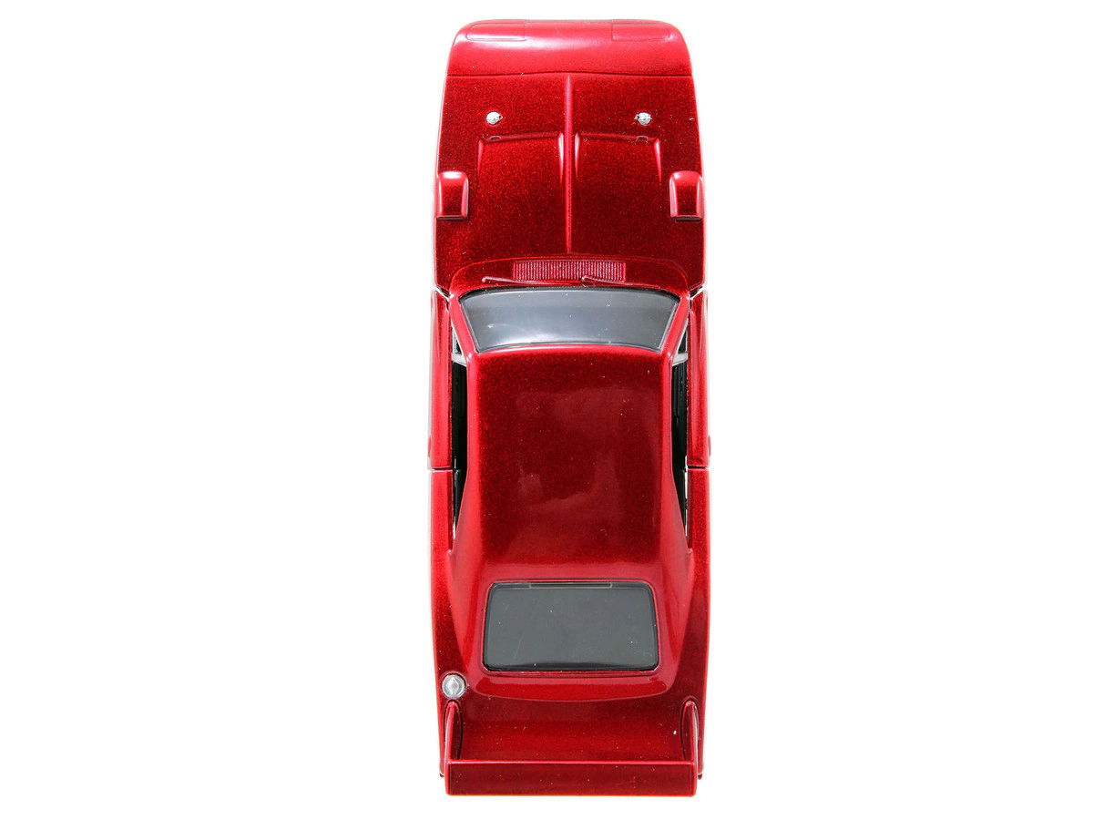 Jada Dom's Dodge Charger Daytona Red Metallic "Fast & Furious 6" (2013) Movie "25 Years of Fast & Furious"