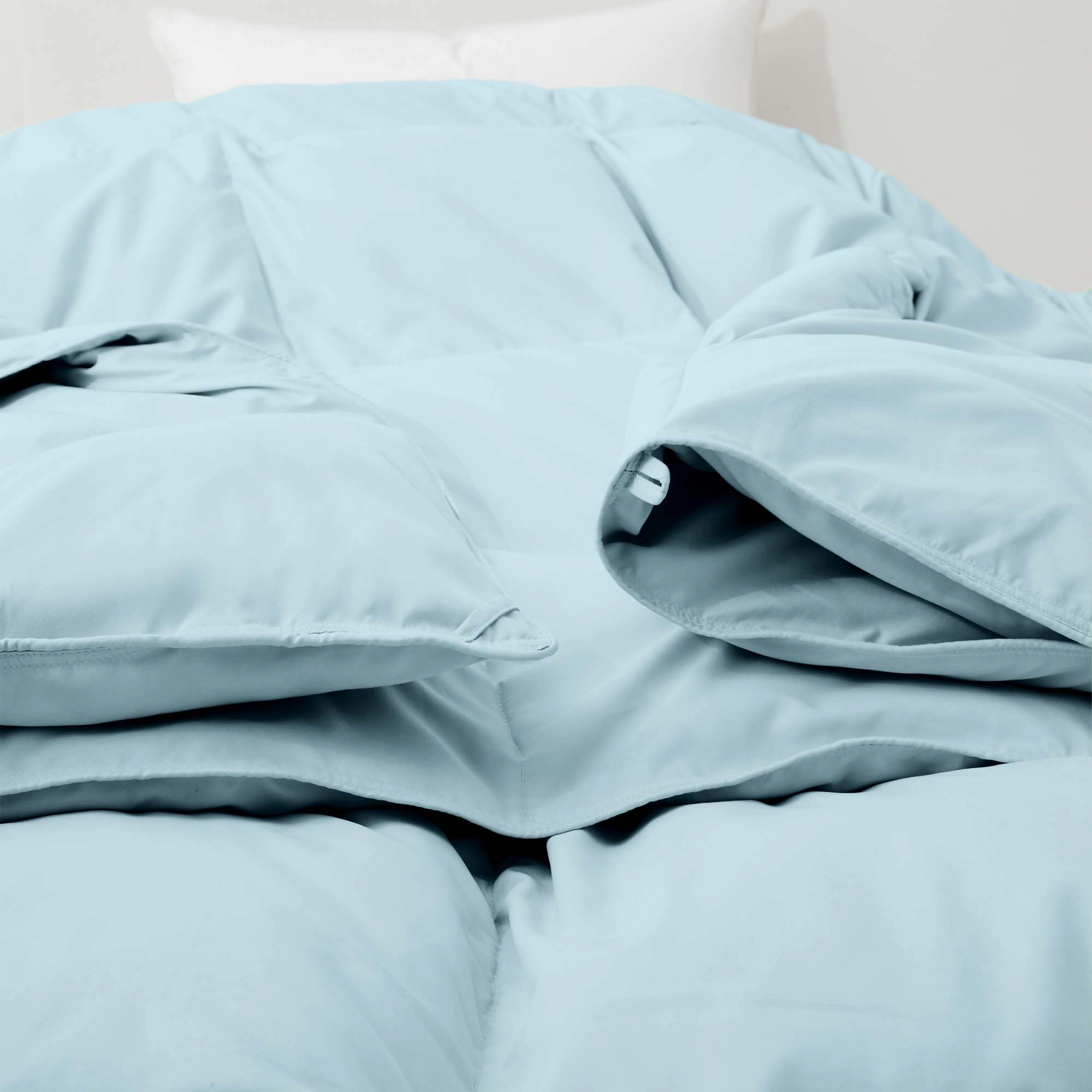 PEACENEST Lightweight Feather Fiber Comforter Soft Breathable Bedding Insert