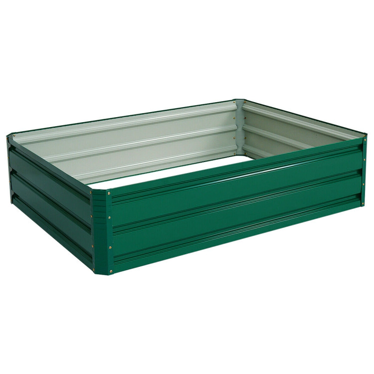 Hivvago Patio Raised Garden Bed for Vegetable Flower Planting