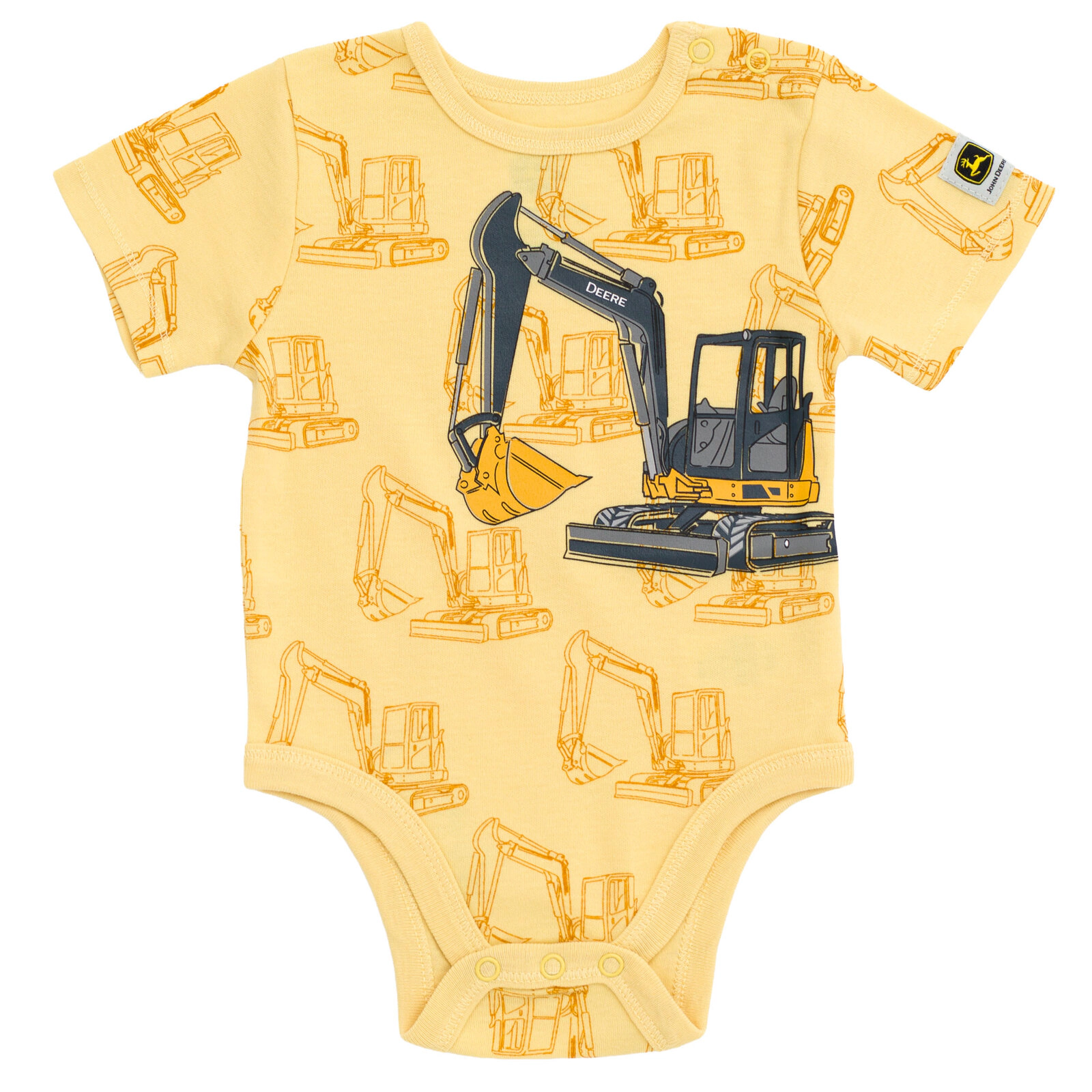 John Deere Baby 5-Pack Short Sleeve Bodysuits
