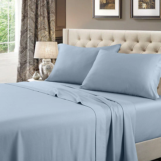 Egyptian Linens 600 Thread Count Cotton Sateen Texas King Sheet Set ...