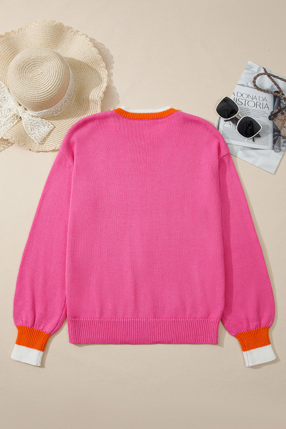 Threaded Pear Women's Anahi Drop Shoulder Knit Sweater