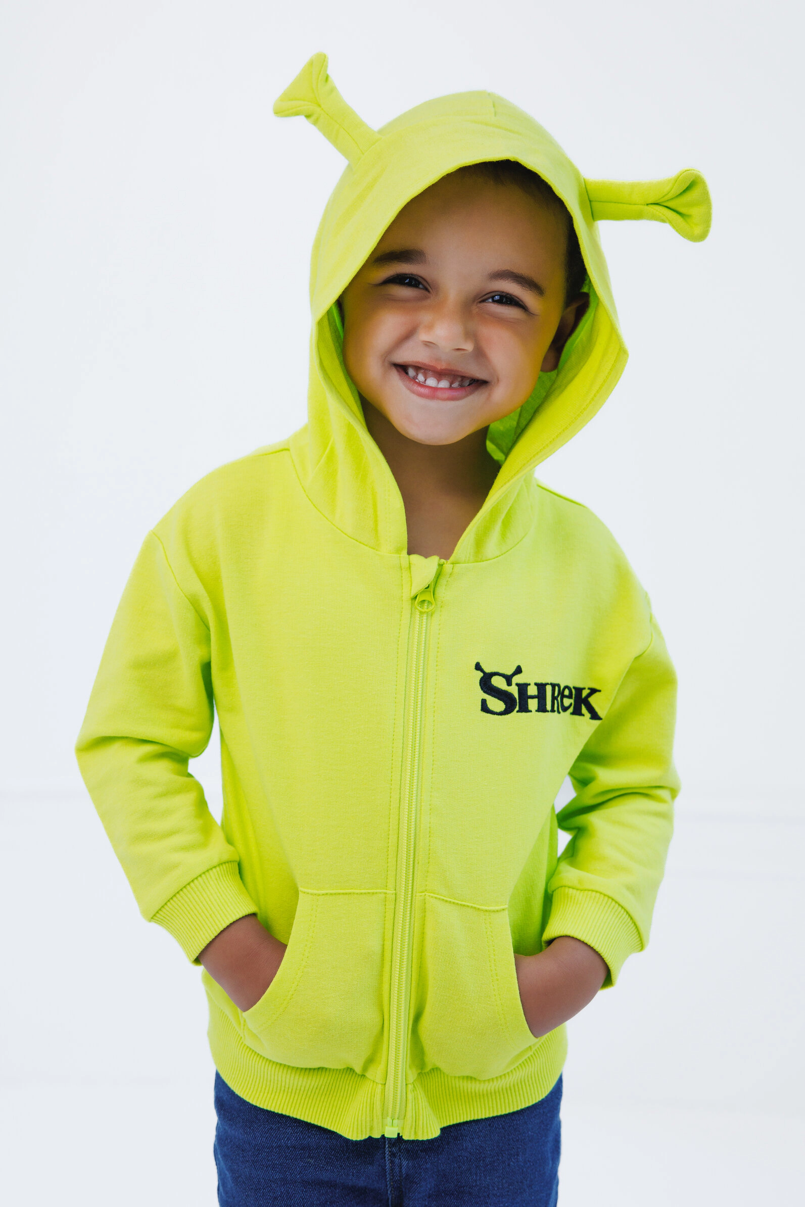 DreamWorks Shrek Cosplay Zip-Up Hoodie