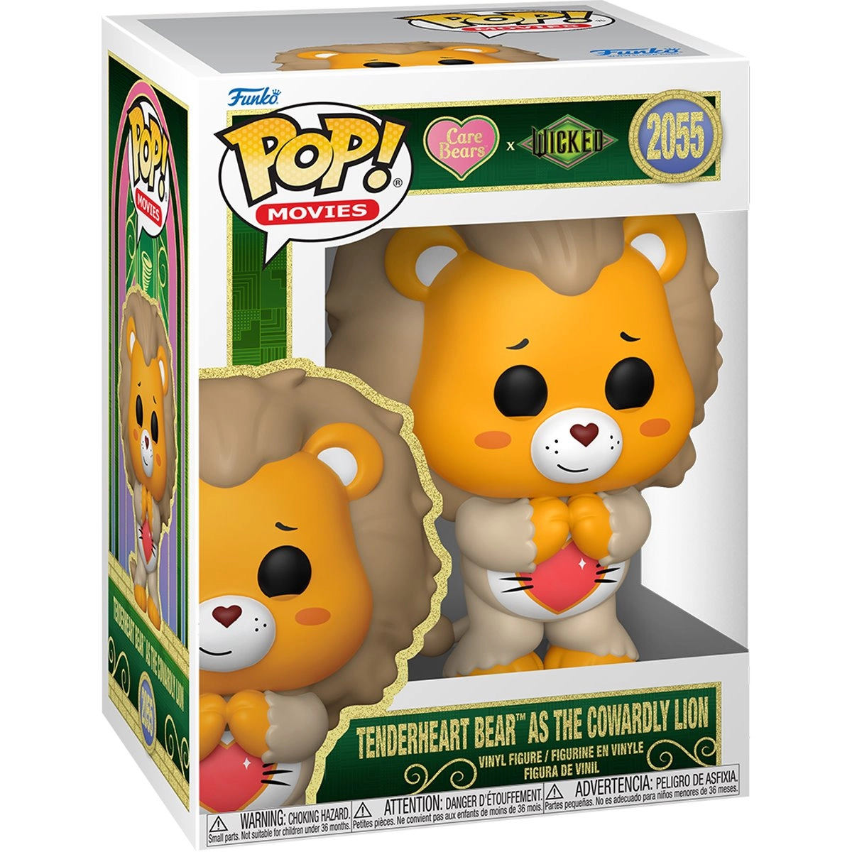 Funko Pop! Care Bears - Wicked: Tenderheart Bear as Cowardly Lion #2054
