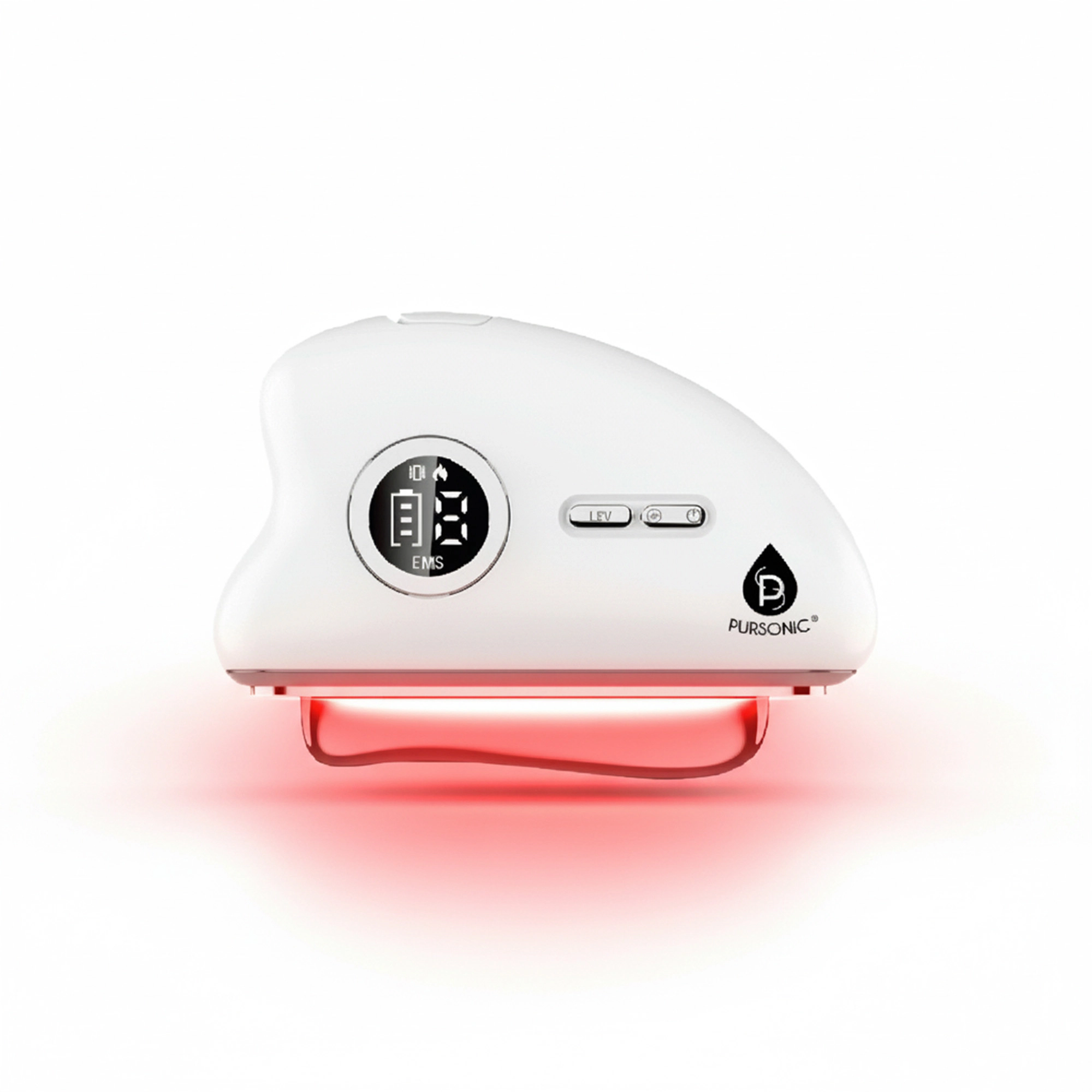 Pursonic Women’s 7-in-1 LED Light Therapy Face & Neck Device with Sculpting Wand Gua Sha