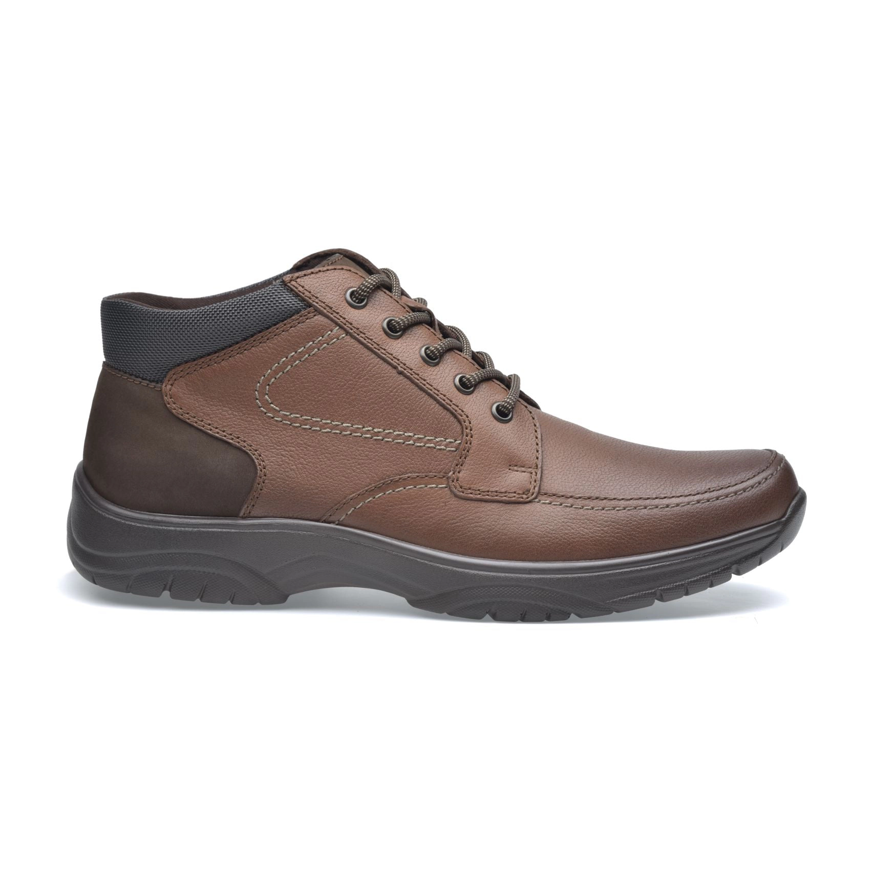 Pazstor Mens Low-Ankle Boots - Cowhide Leather, Jonas