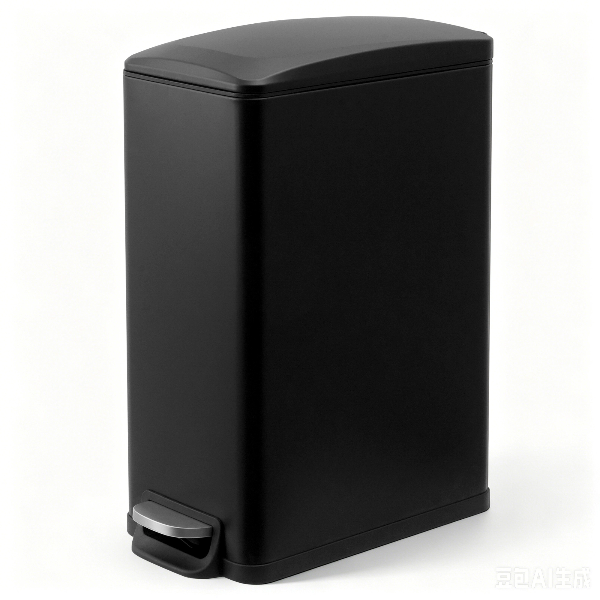 Innovaze 12.9 Gal./ 45 Liter Slim Stainless-Steel-Made Matt Step-on Kitchen Trash Can
