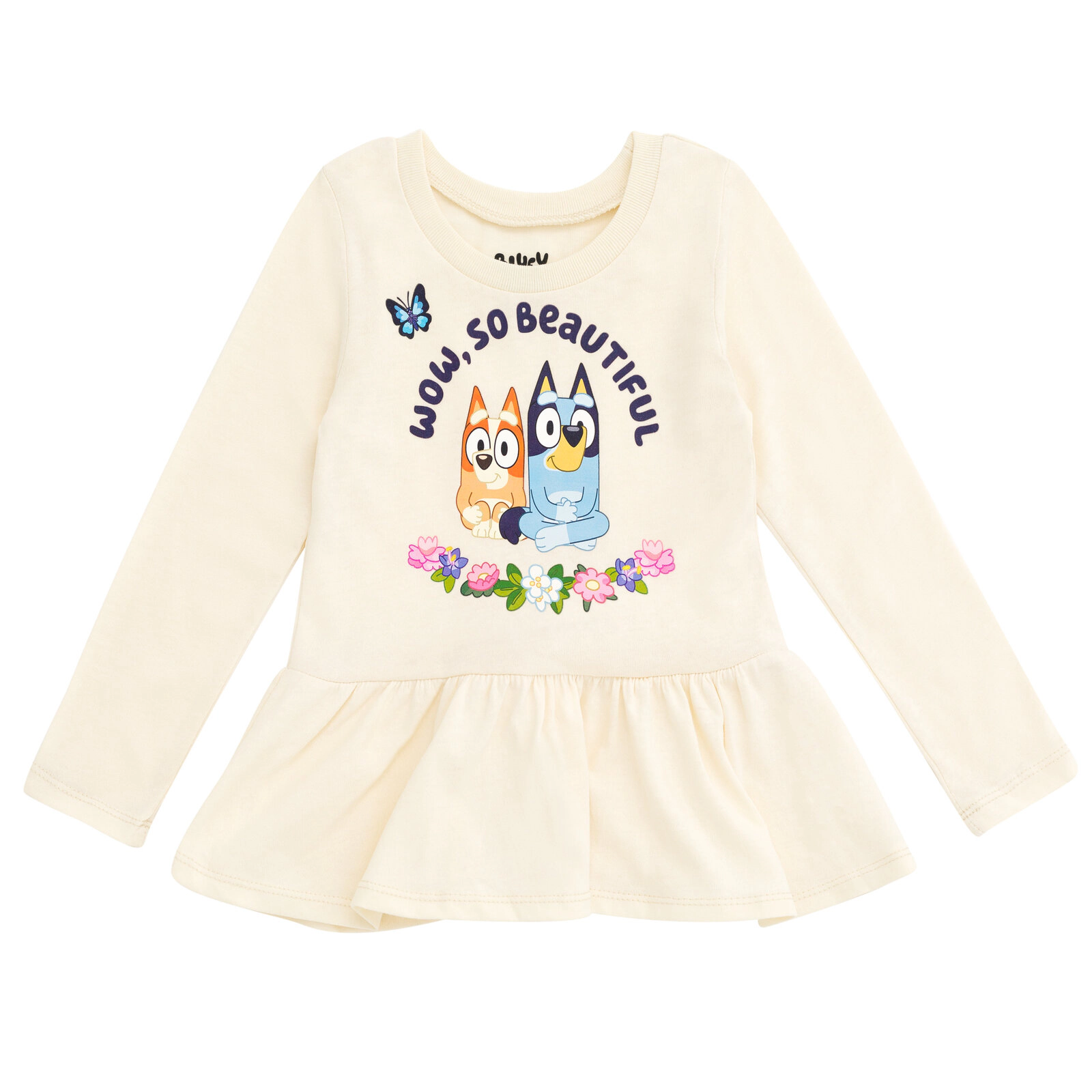 Bluey Girls' 2-Piece Long Sleeve Tee and Leggings Set