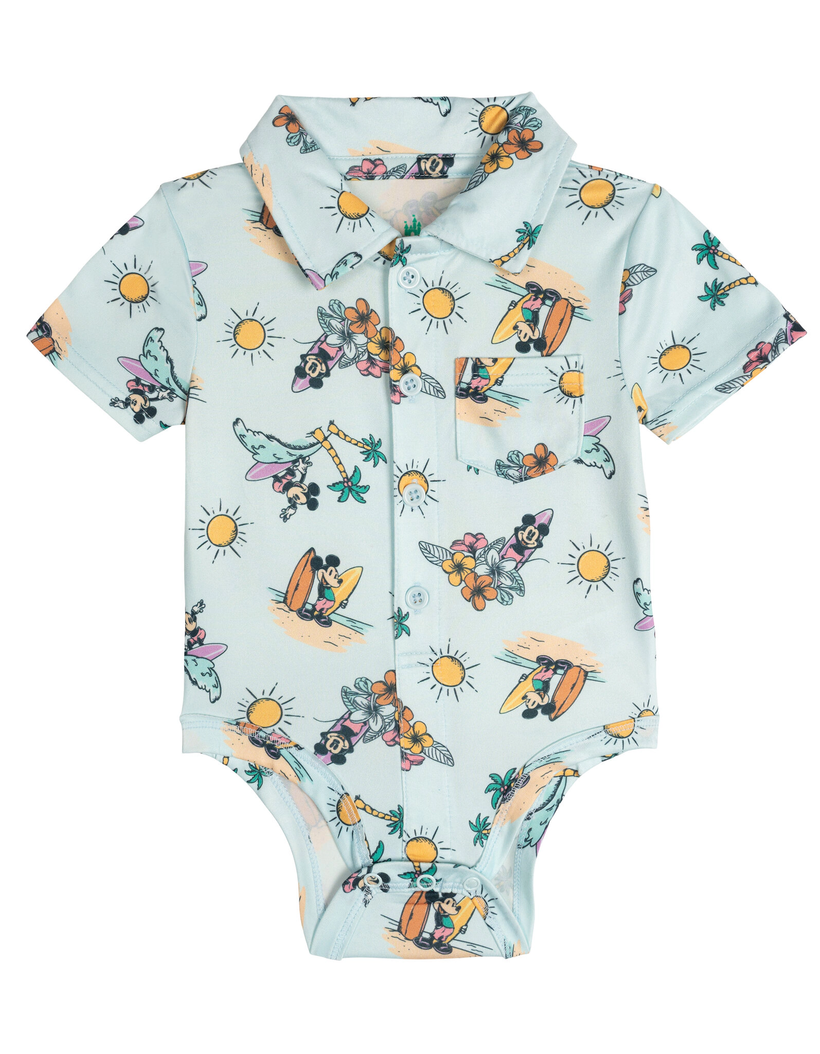 Disney Baby Boys' 2-Piece Bodysuit and Shorts Set