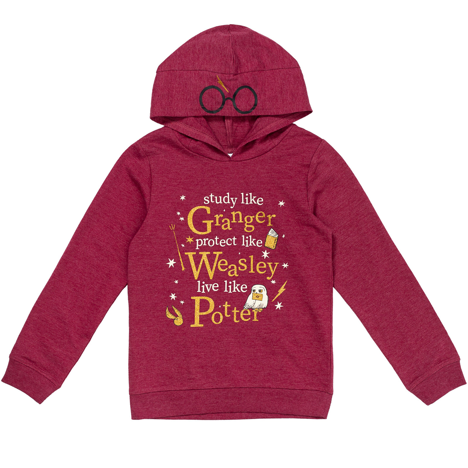 Harry Potter Girls' Cosplay Fleece Pullover Hoodie