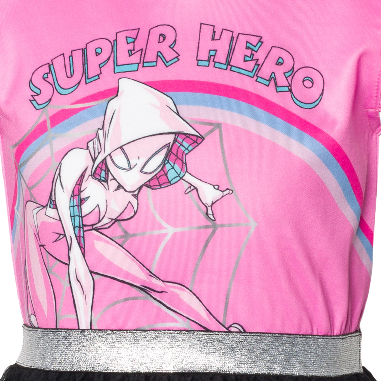 Marvel Ghost-Spider Girls' Cosplay Hooded Tutu Dress