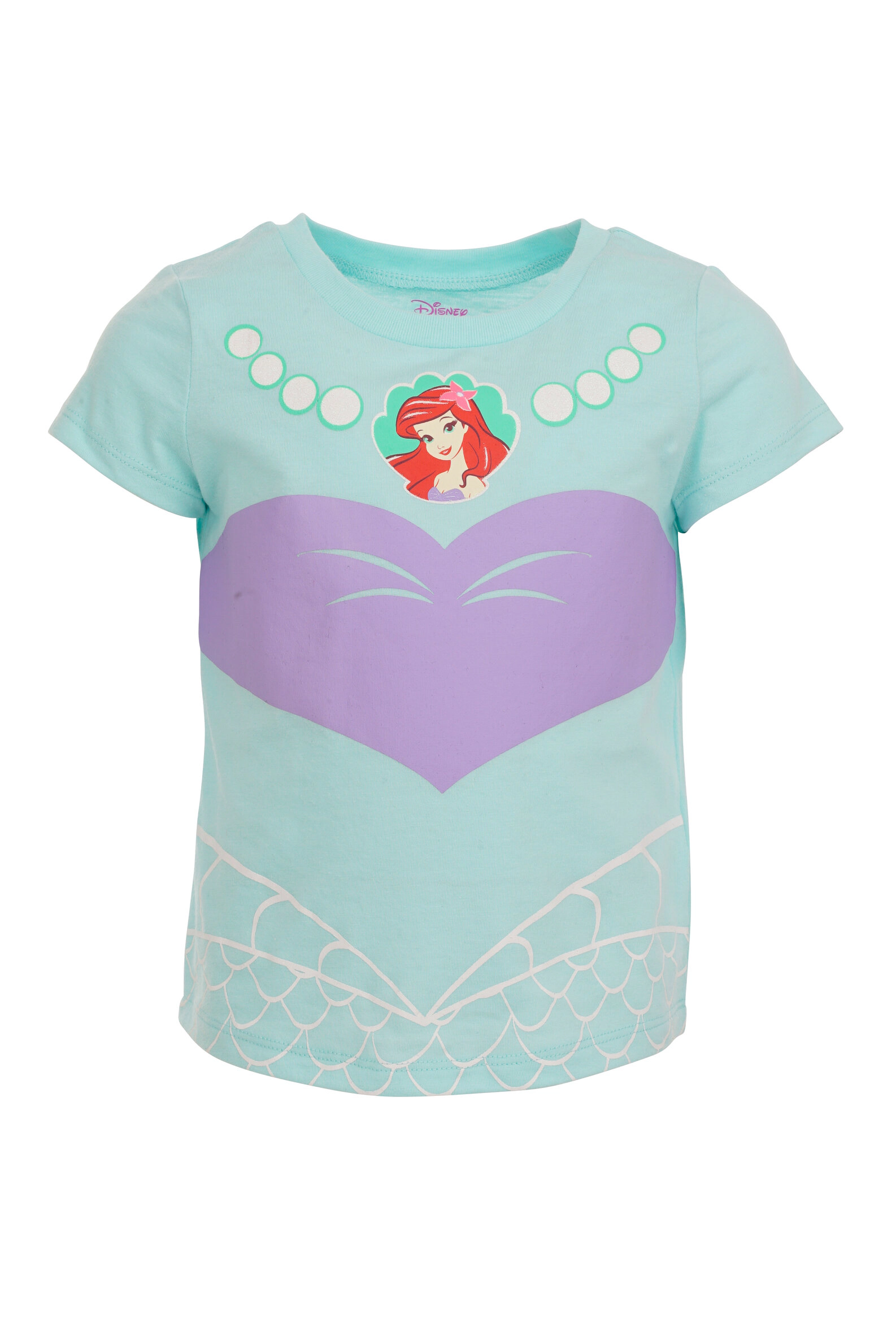 Disney Princess Girls' 5-Pack Cosplay T-Shirts