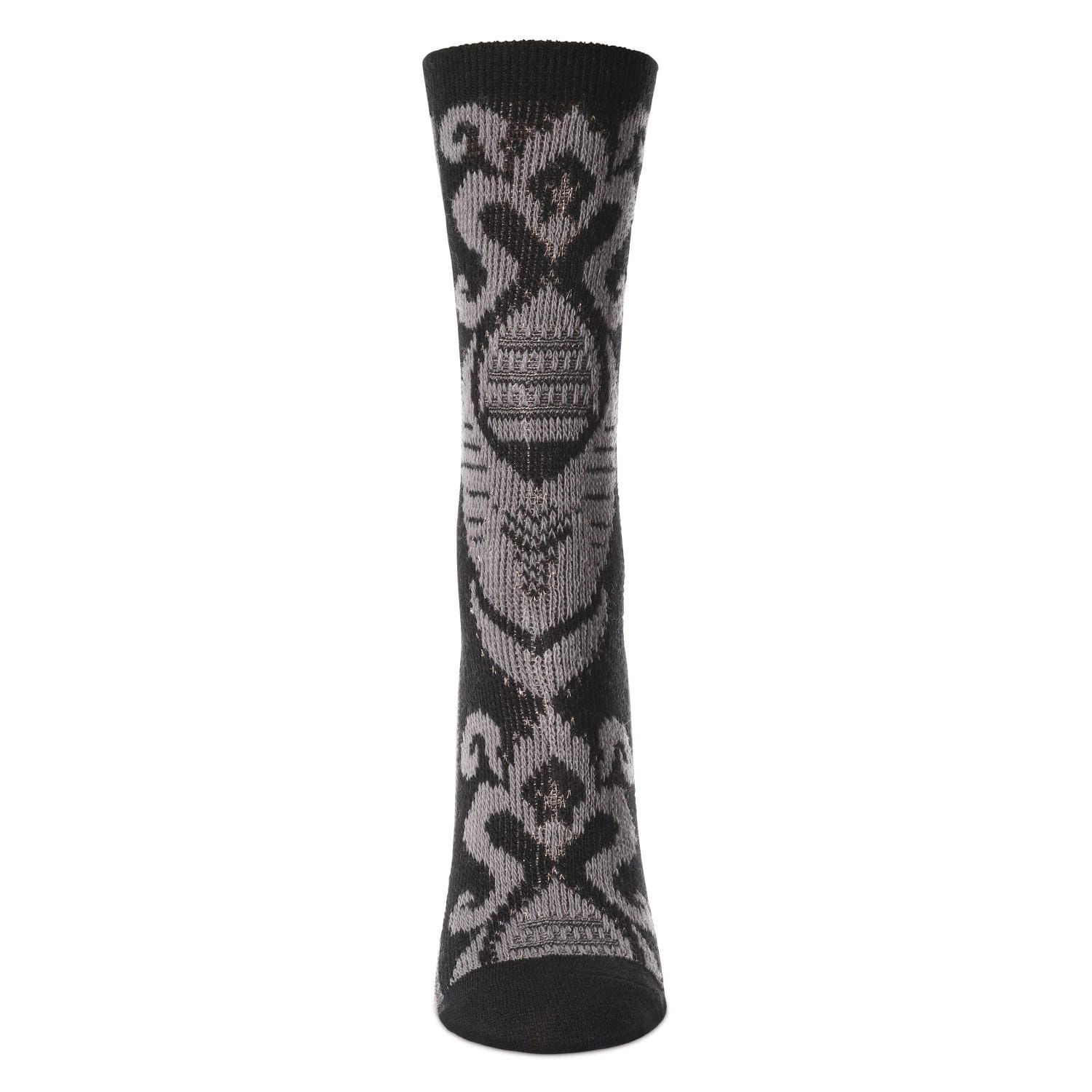 MeMoi Women's S-Swirl Super Comfi Soft-Fit Crew Sock