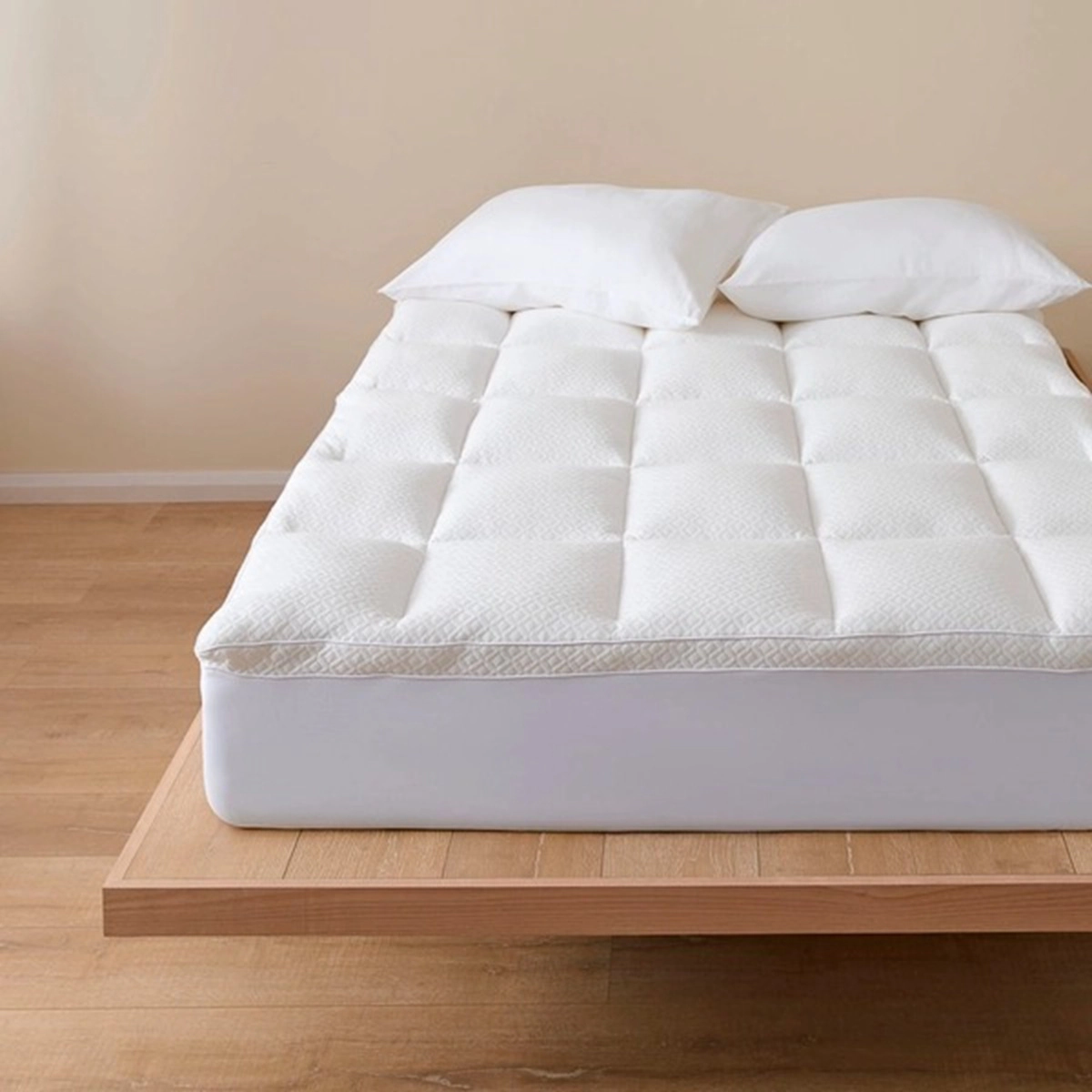 HSH Dream Plush 2 Inch Mattress Topper – Hypoallergenic Down Alternative Soft Bed Topper