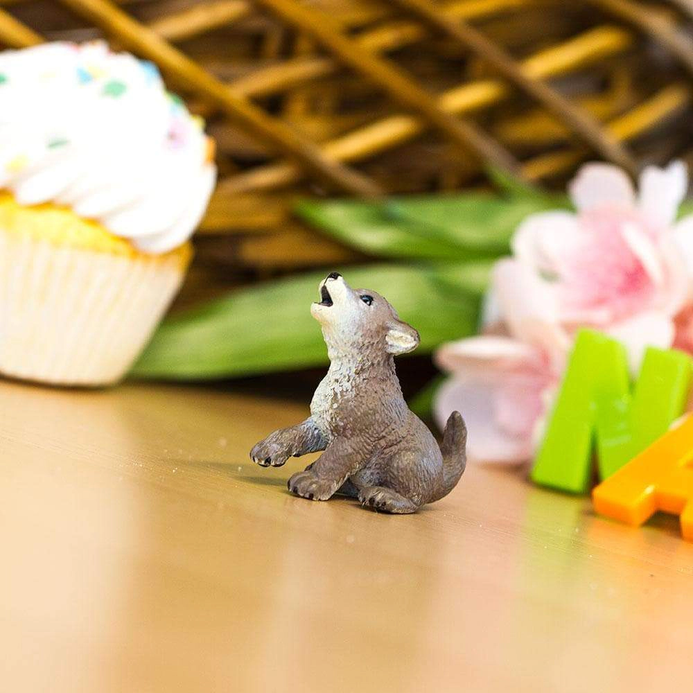 Safari Ltd. - Wolf Pup Kids Toy Figure