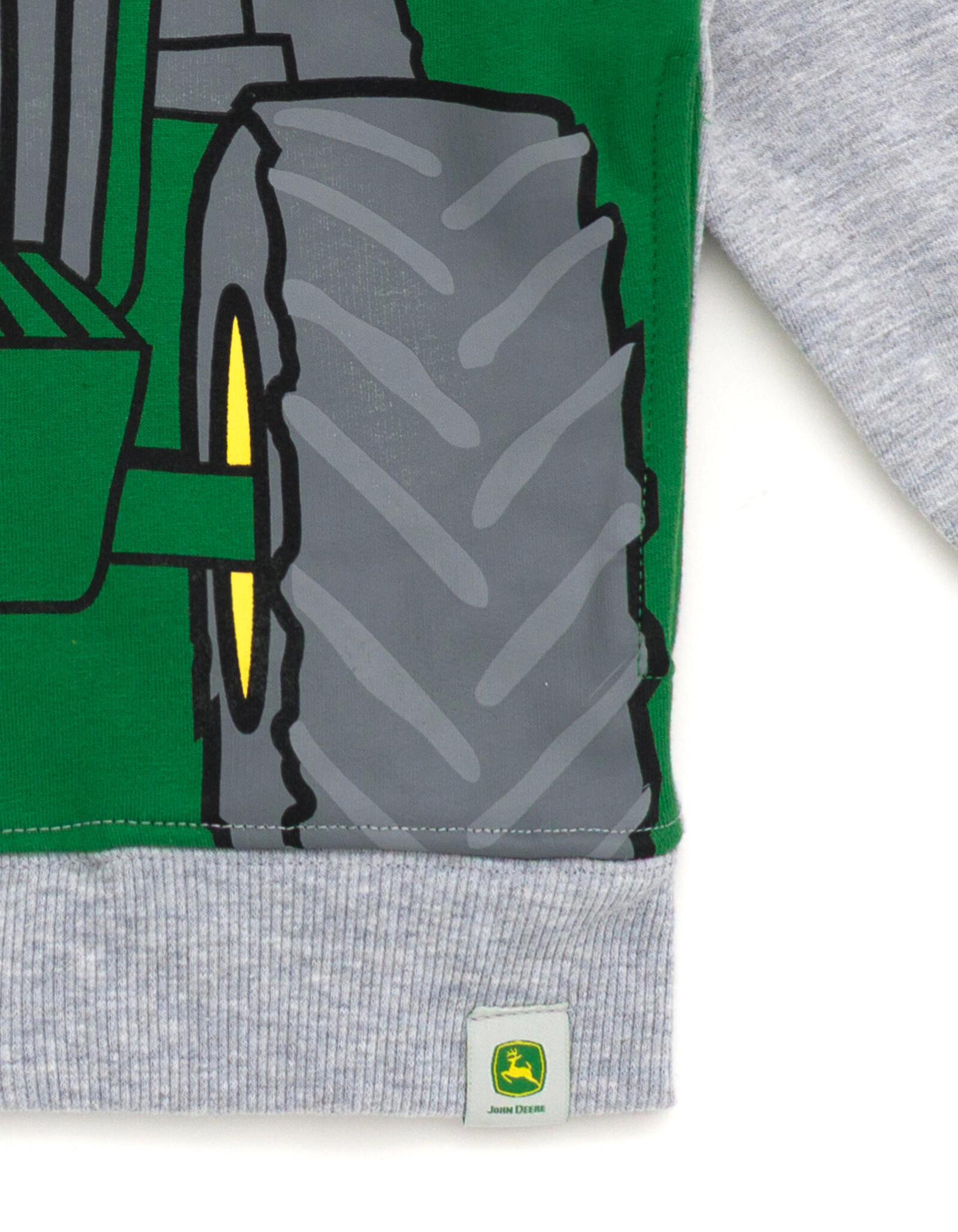 John Deere Boys' Fleece Zip-Up Hoodie