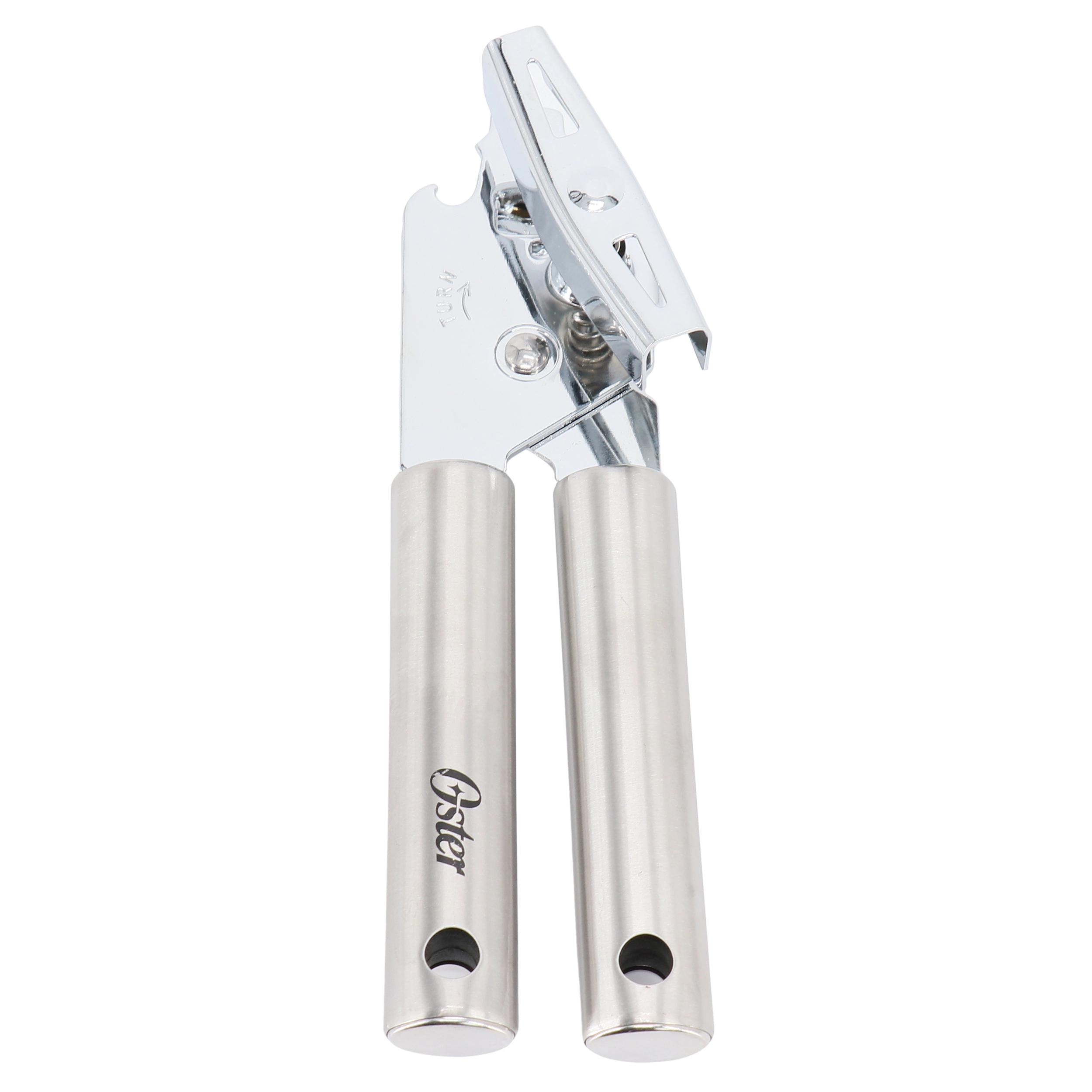 Oster Baldwyn 7.5 Inch Stainless Steel Can Opener in Silver