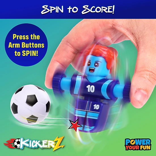 Power Your Fun KickerZ Soccer Fidgets Game Set