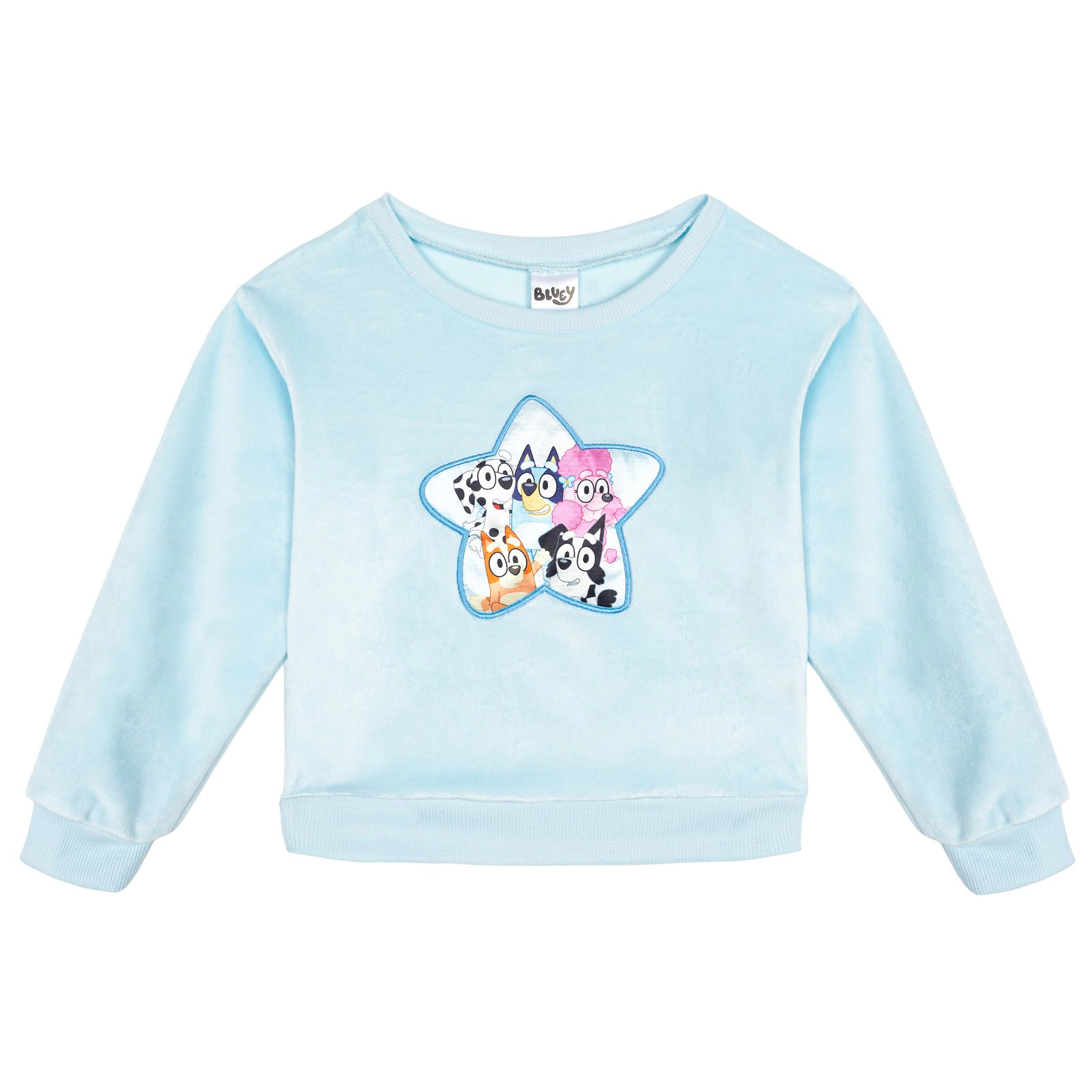 Bluey Girls' Velour Sweatshirt and Pants Set
