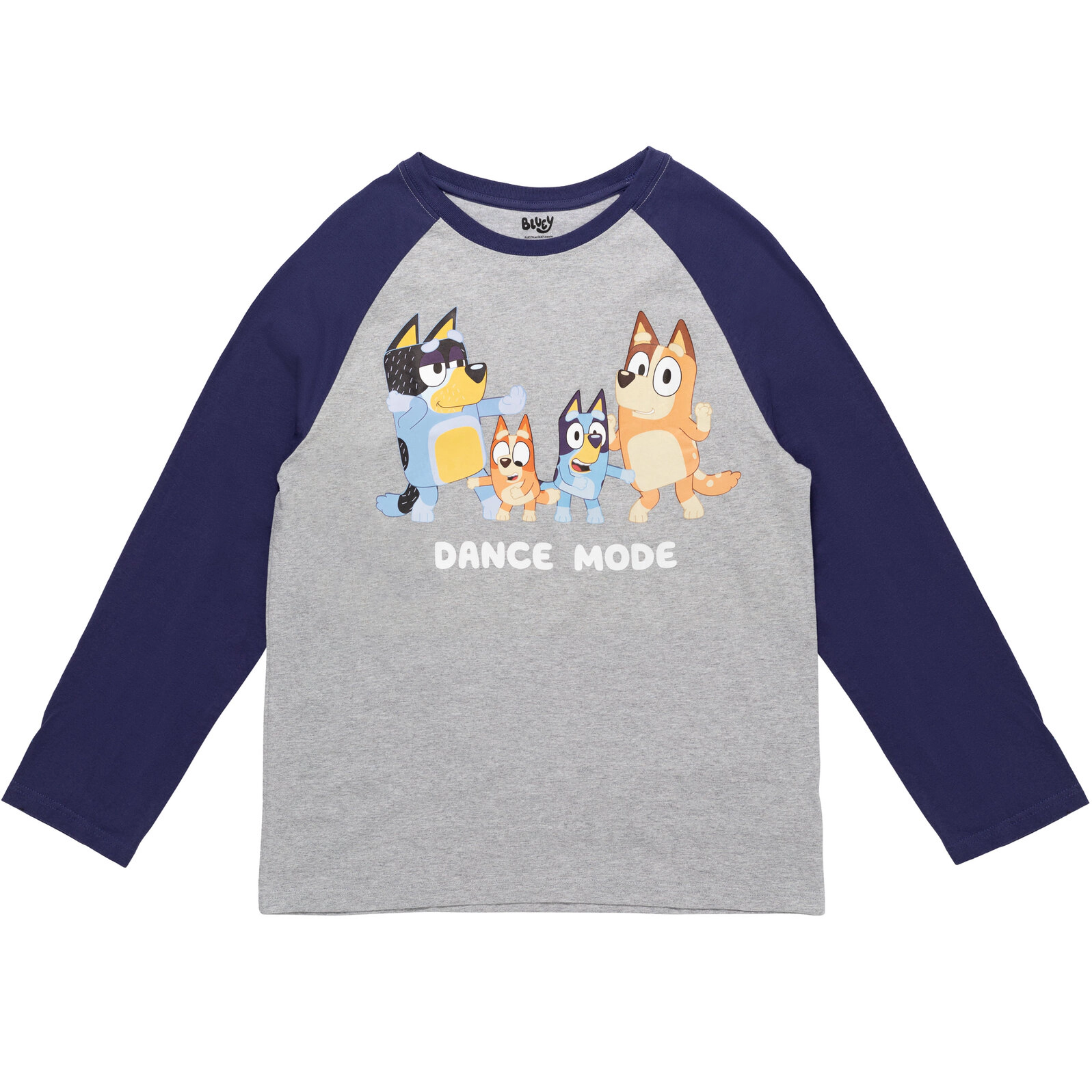 Bluey Matching Family Long Sleeve Raglan Tee