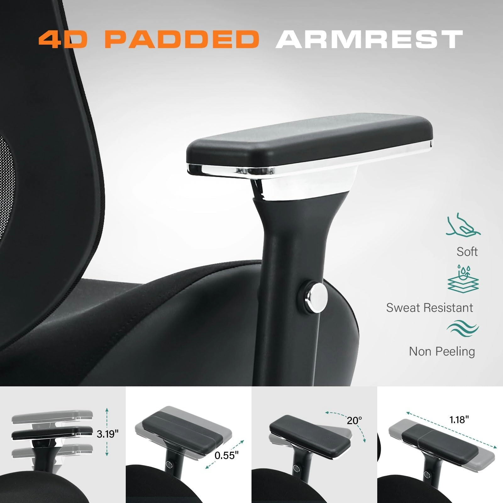 Platinum-Level Office Chairs Big And Tall Office Chair With Wide Seat Cushion And Ergonomic Support For Heavy Adults