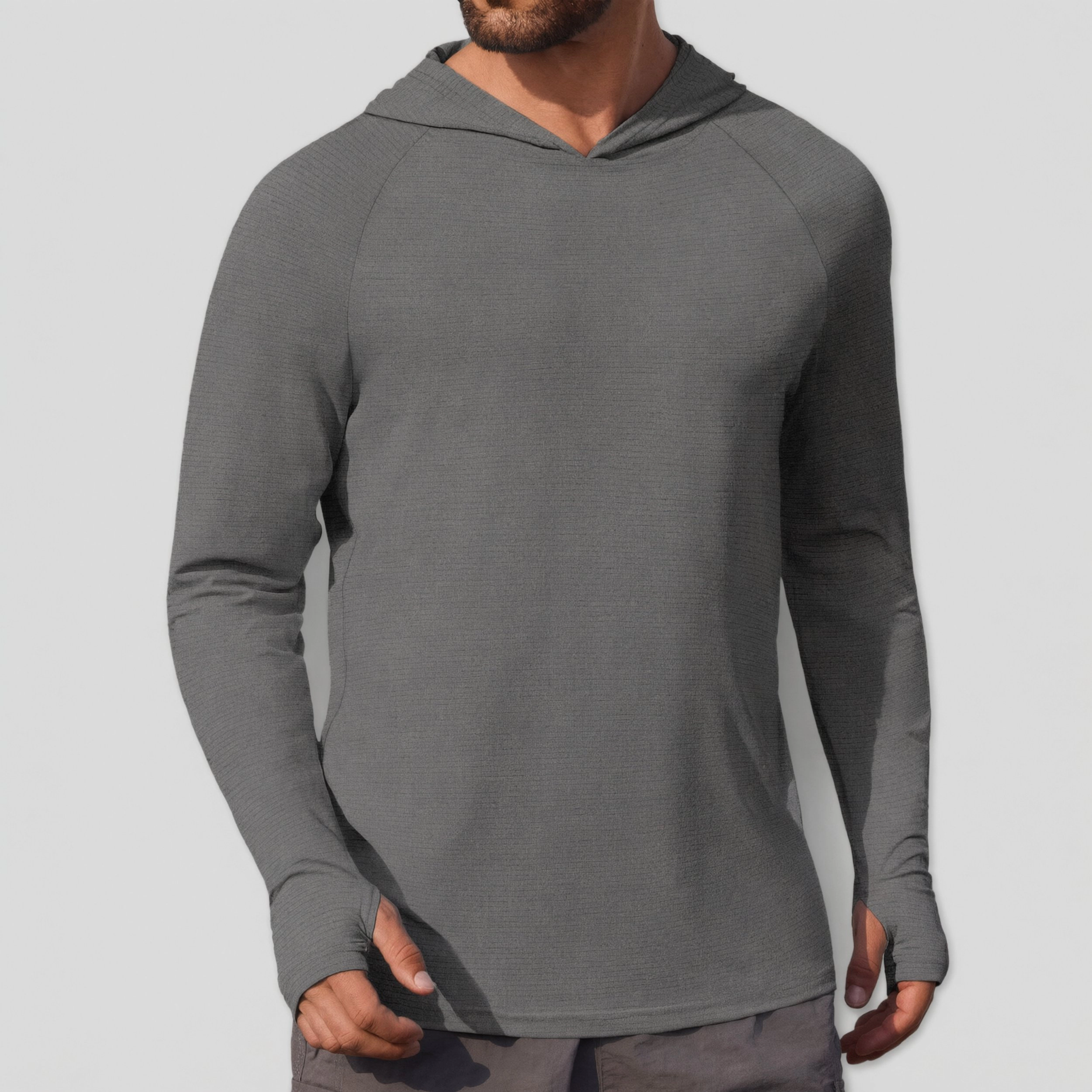 COOFANDY Men's Regular Fit Lightweight Long Sleeve Sports Hoodie