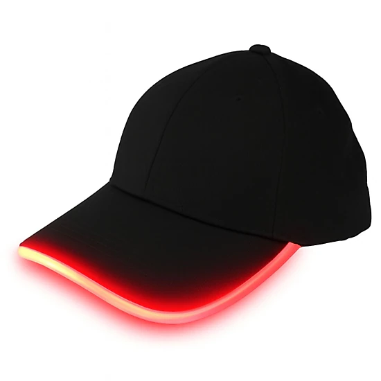 Elegani 2-Pack Night Runner LED Glow Hats - Unisex One Size, 3 Light ...