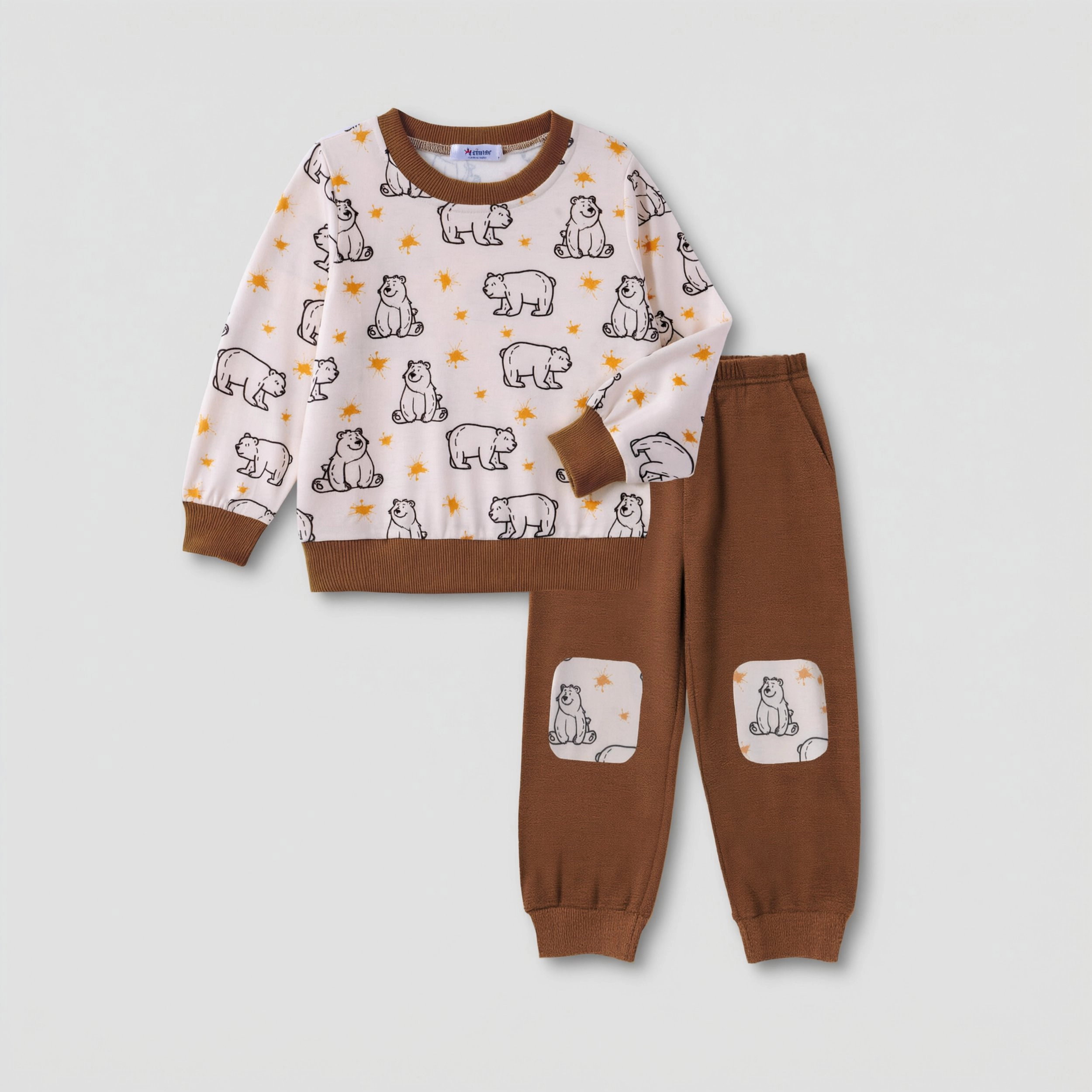 Arshiner Boys Pant Sets Long Sleeve Shirts And Pants Crewneck Sweatshirt For Fall Winter