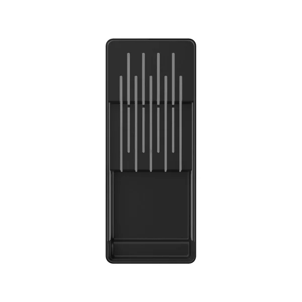 OU Drawer Knife Organizer, Compact Holder, Utensil Storage Insert, Kitchen Hand Wash