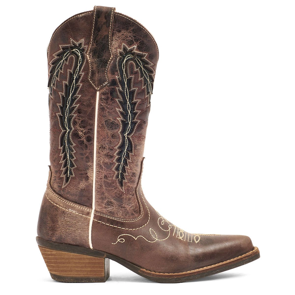 Forastero Womens Cowgirl Leather Western Boots
