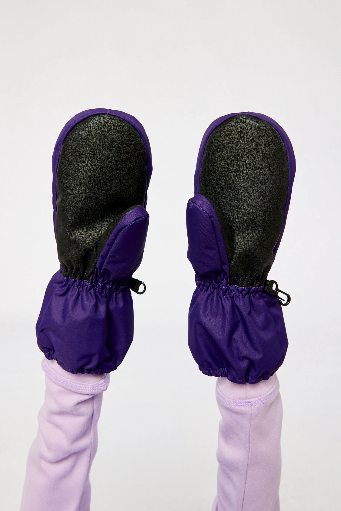 Deux par Girls Play Waterproof Winter Mittens with Rubberized Palm