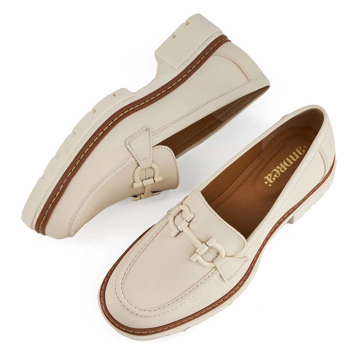 Andrea Heeled Loafers