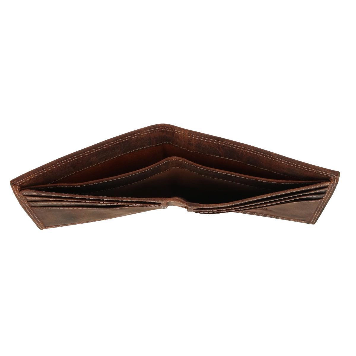 CTM Men's Leather RFID Bifold Wallet