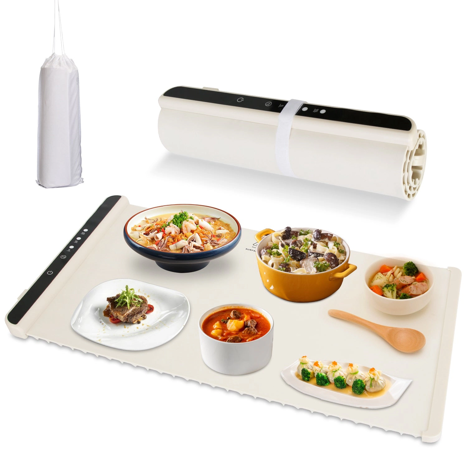 GBruno Roll-Up Electric Warming Tray