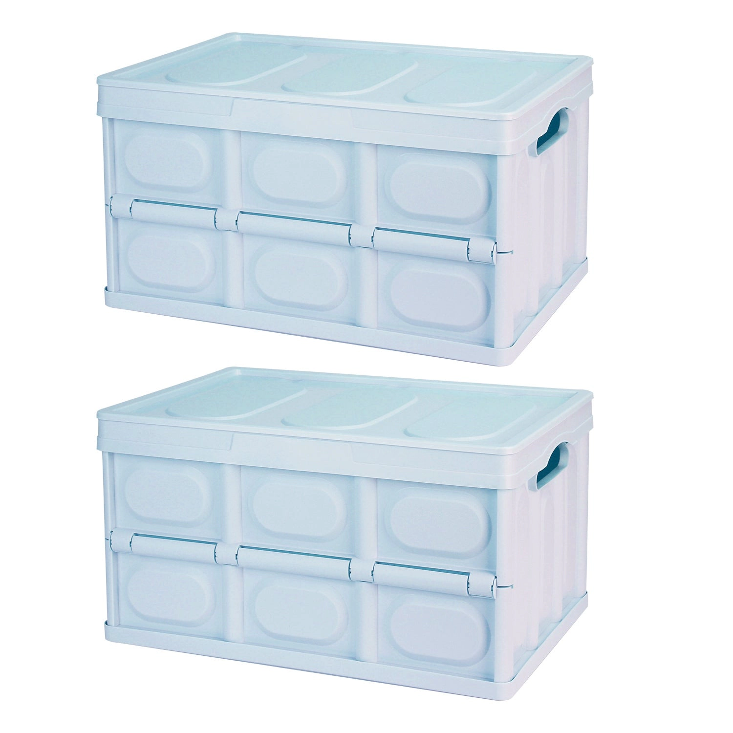 GBruno 2-Pc Collapsible Storage Bins With Lids