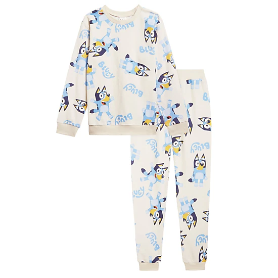 Bluey 2-Piece Fleece Sweatshirt and Pants Set
