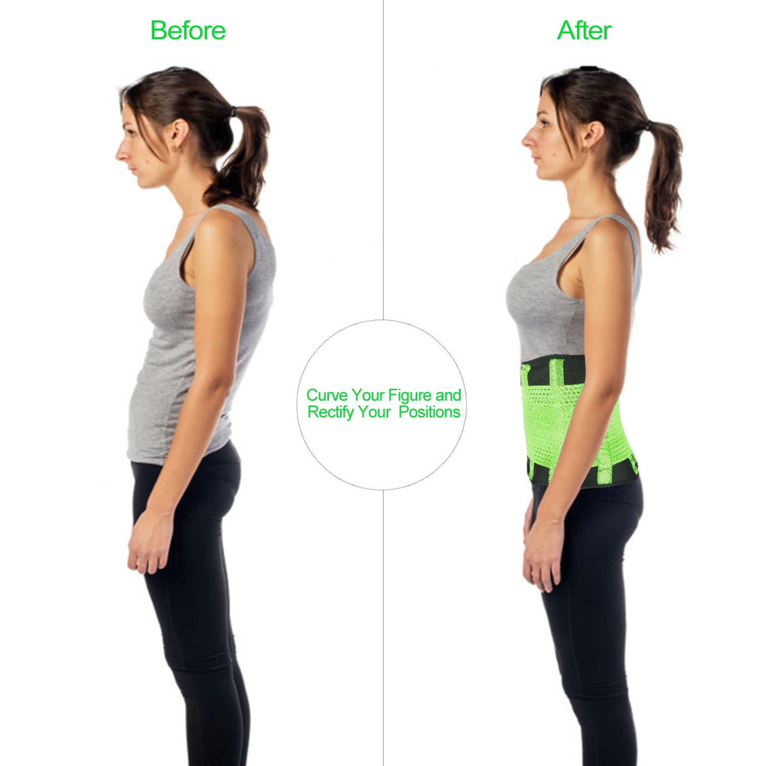 GBruno U-Shaped Waist Trimmer Belt
